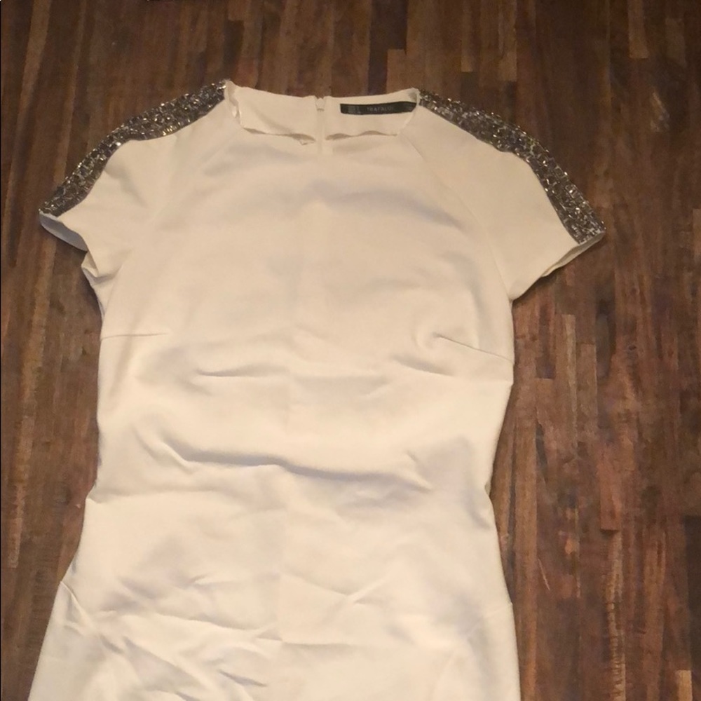 ZARA TRAFALUC white dress